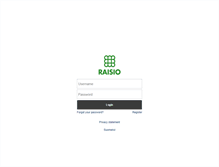Tablet Screenshot of brandbank.raisio.com